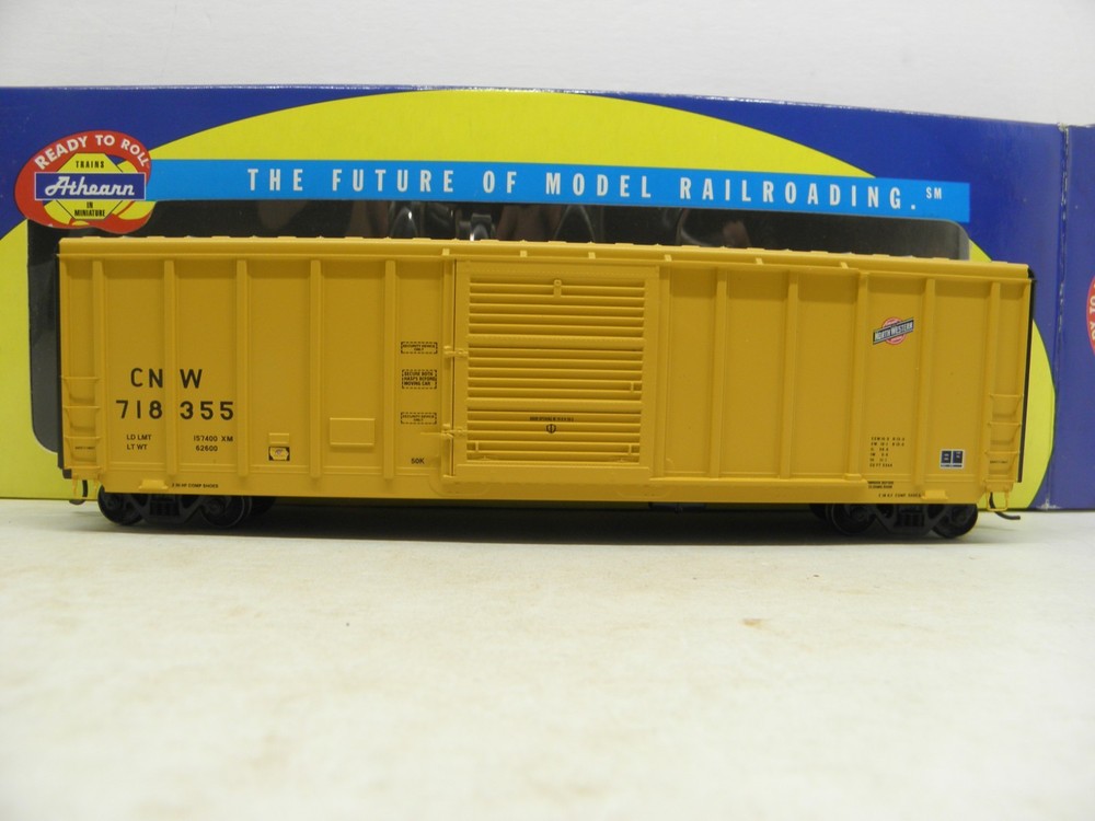 Athearn Ready To Roll Ps-5344 Boxcar-Chicago Northwestern - Cnw#718355 Ho Scale