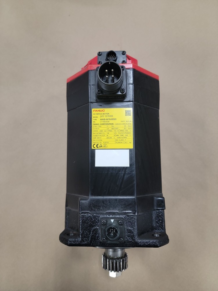 USED FANUC A06B-0078-B303 AC Servo Motor