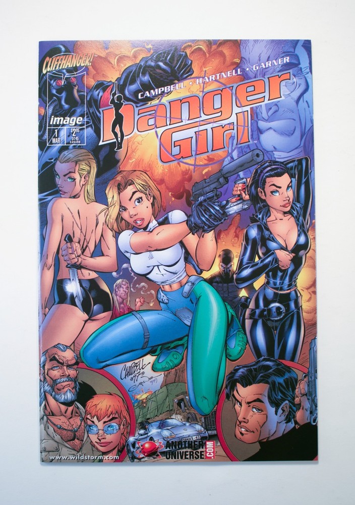 Danger Girl #1 Another Universe (Image) 1998 J. Scott Campbell - NM-