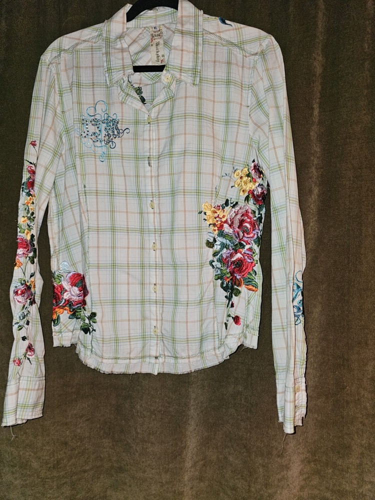 Johnny Was Western Shirt3J Workshop
