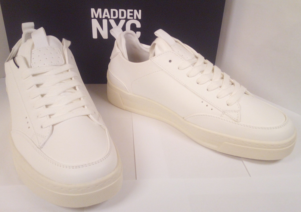 NWT Madden NYC Men's Markk Casual Sneaker White Size 8