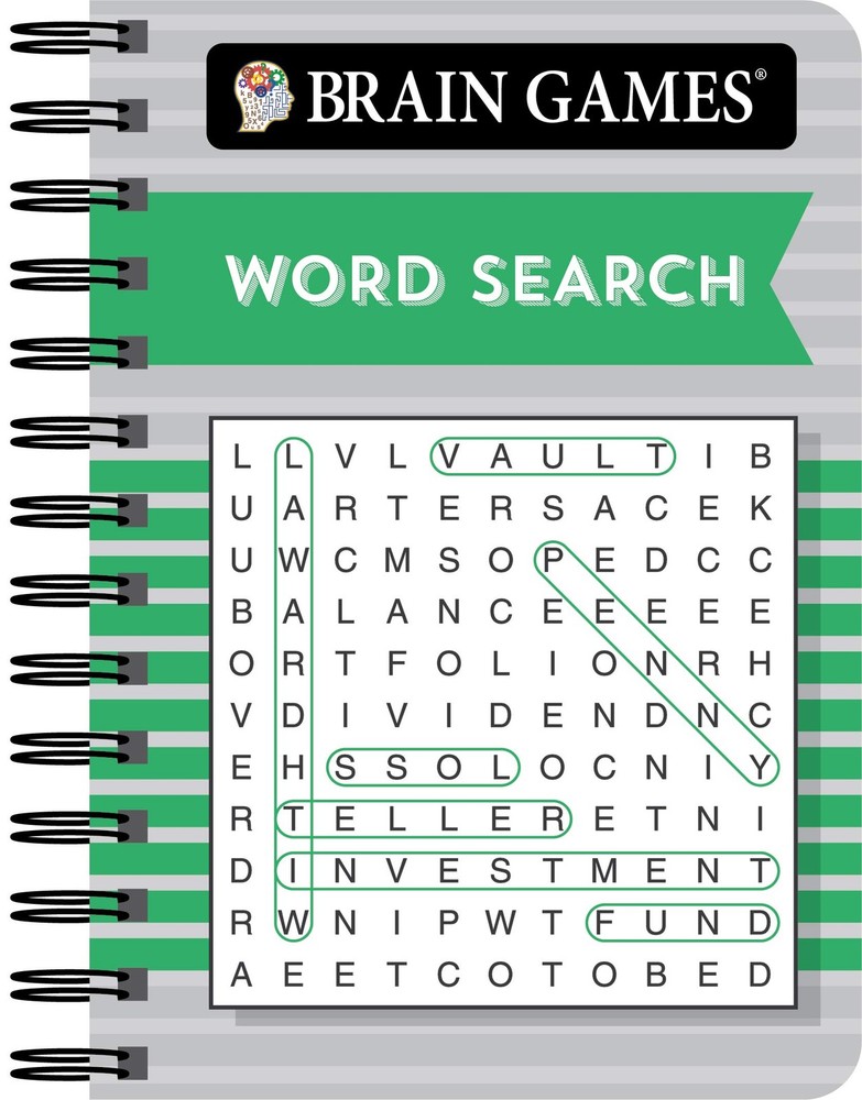 Brain Games - To Go - Word Search (Green) by Publications International Ltd.