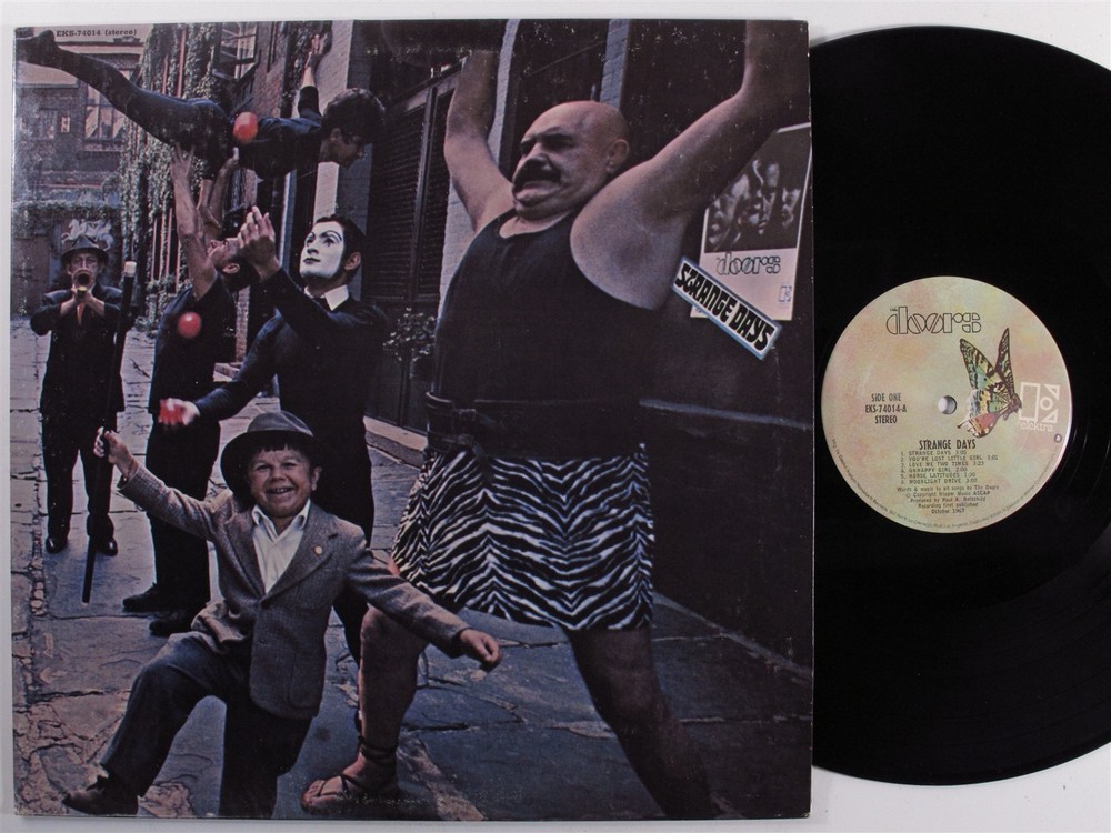 DOORS Strange Days ELEKTRA LP VG+ f