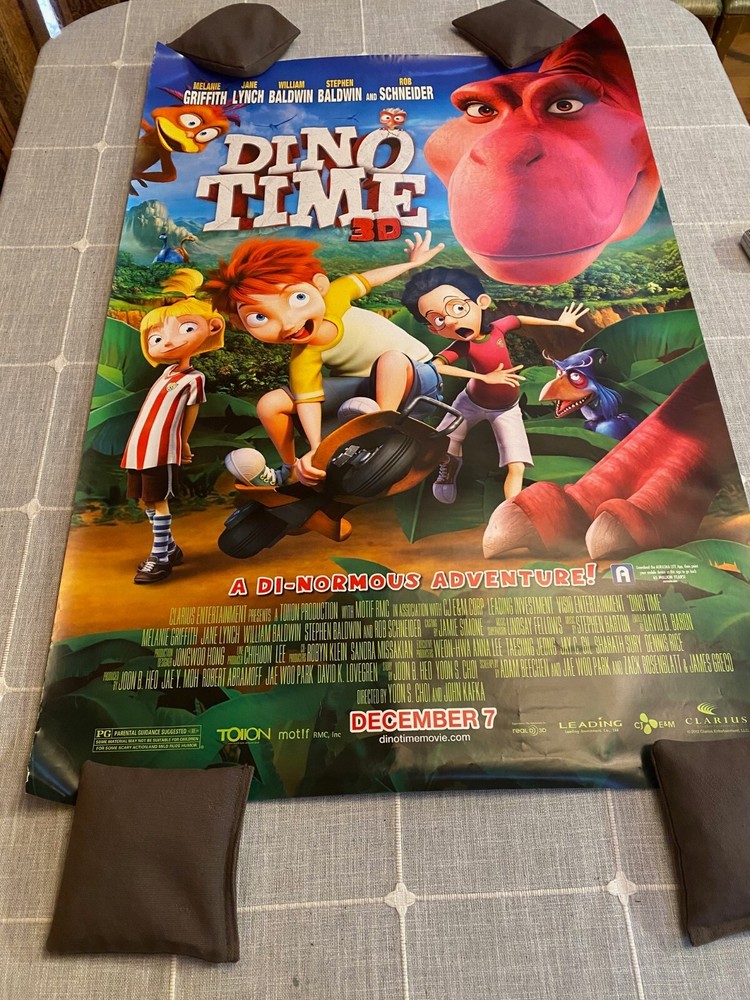Dino Time 40” by 27” 2012 Double Sided Movie Poster #95