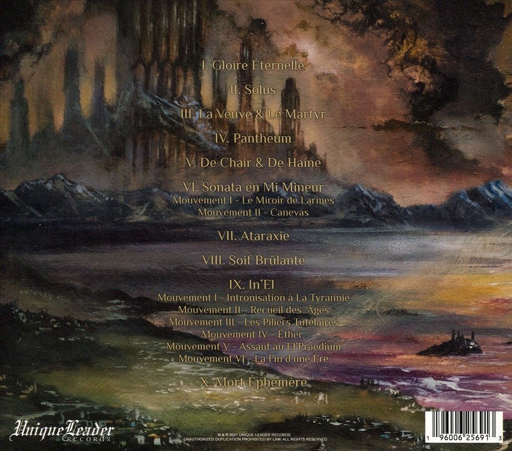 First Fragment Gloire Éternelle New Cd