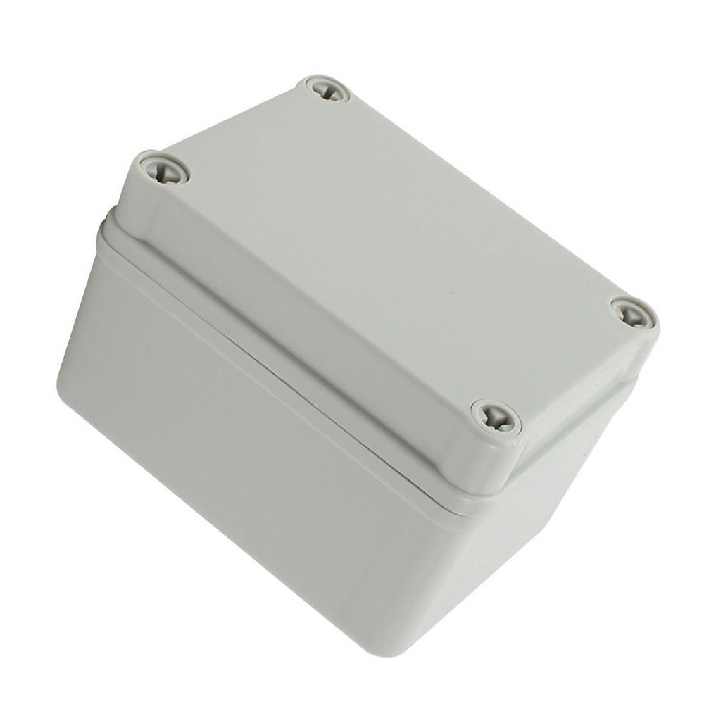 110 x 80 x 70mm ABS Junction Box IP65 Waterproof Grey Electrical Project Case...-image