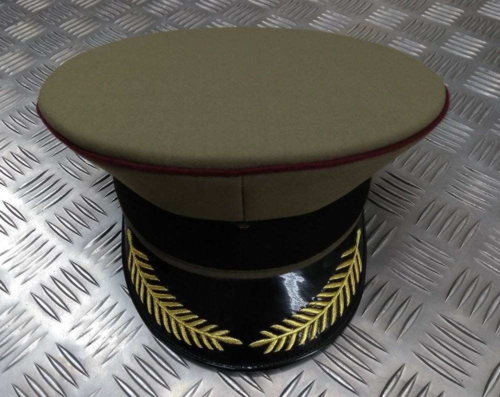 Ceremonial & Parade or Fancy Dress Peak Hat Genuine British Made, No Insignia