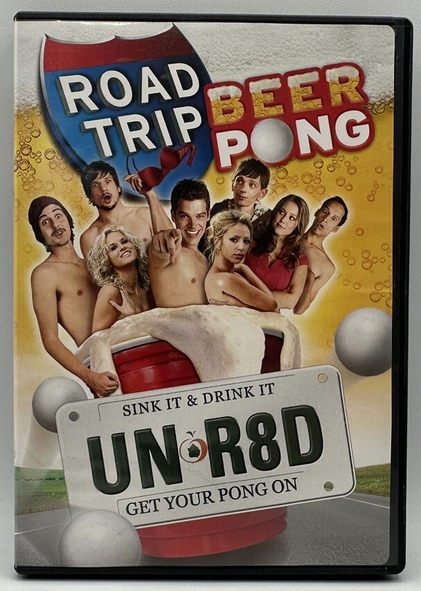 Road Trip Beer Pong DVD Nestor Aaron Widescreen Free Shipping 2009