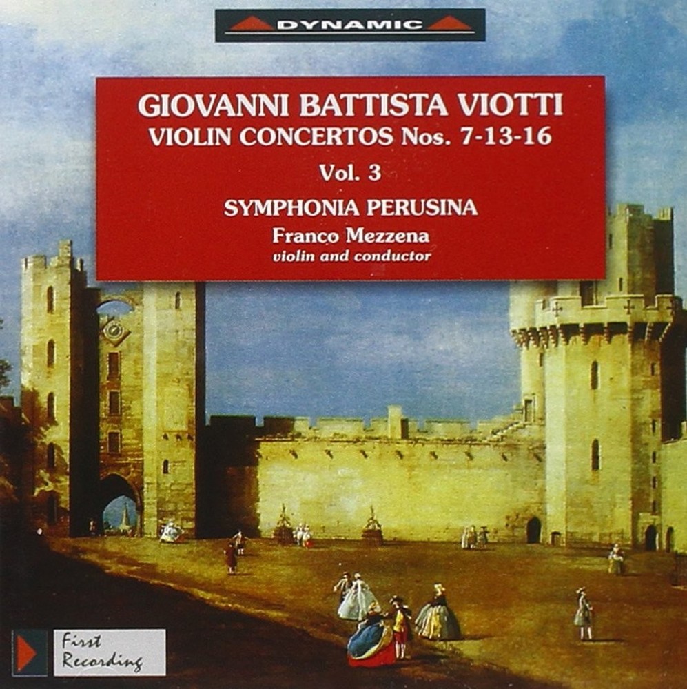 MEZZENA,FRANCO, Viotti - Violin Concertos, Vol.3, audioCD