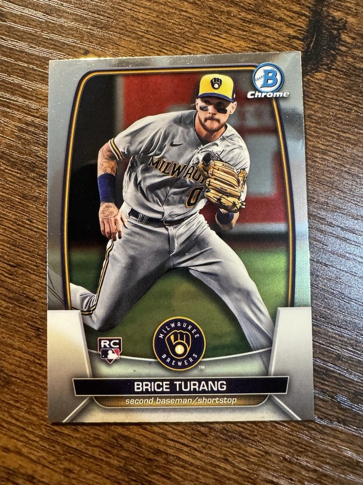 2023 Bowman Chrome - Brice Turang #42 (RC)
