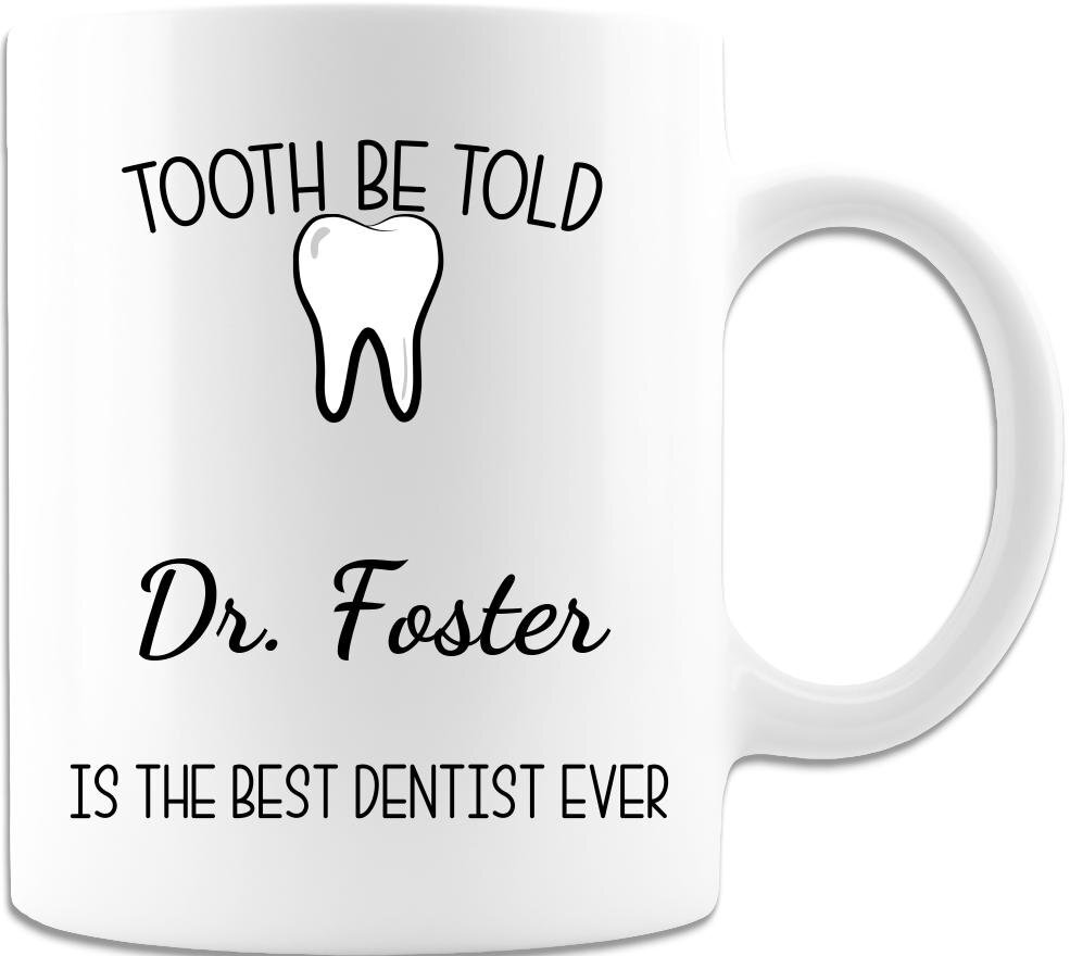 Best Dentist Mug Dentist Gifts For Women For Men The Tooth Fairy Dentist