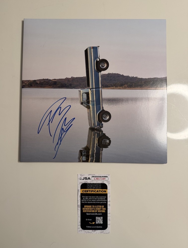 Post Malone Autographed F-1 Trillion Vinyl Record Country Star JSA COA
