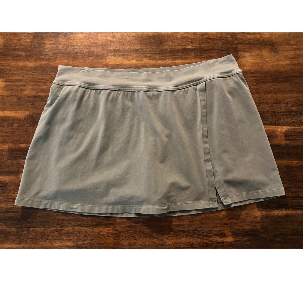 Aerie Women’s XL Skort OG Mini Skirt with Shorts Pull On Cotton Stretch