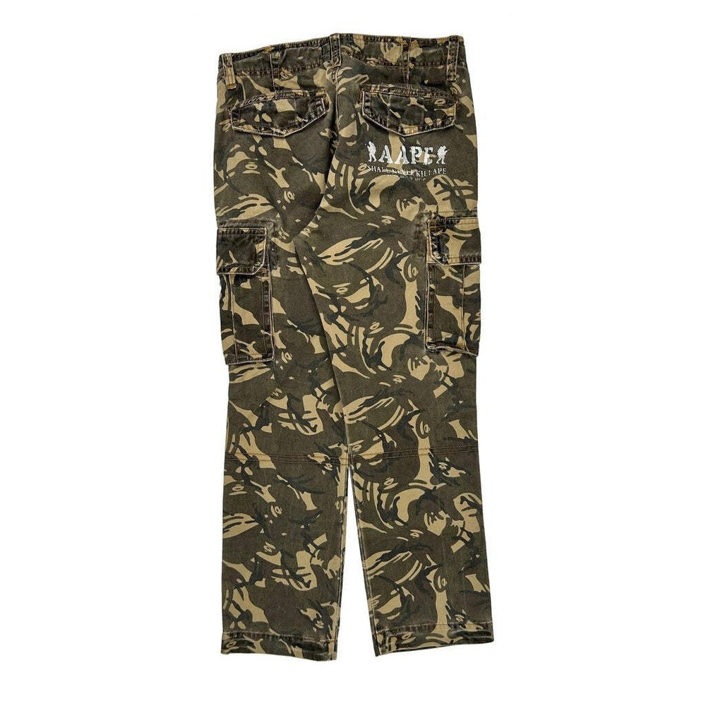 Bape Camo Cargo Pants - 32W 30L Camo Cotton