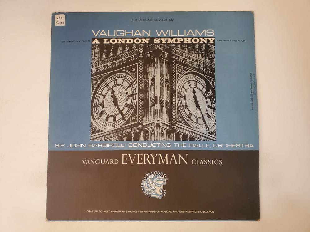 Vaughan Williams - A London Symphony (Vinyl Record LP)