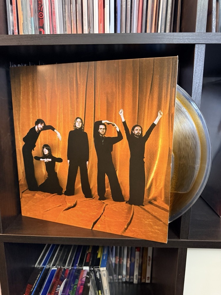Blossoms GARY LE LP Orange Liquid Filled Vinyl Bad World Unplayed