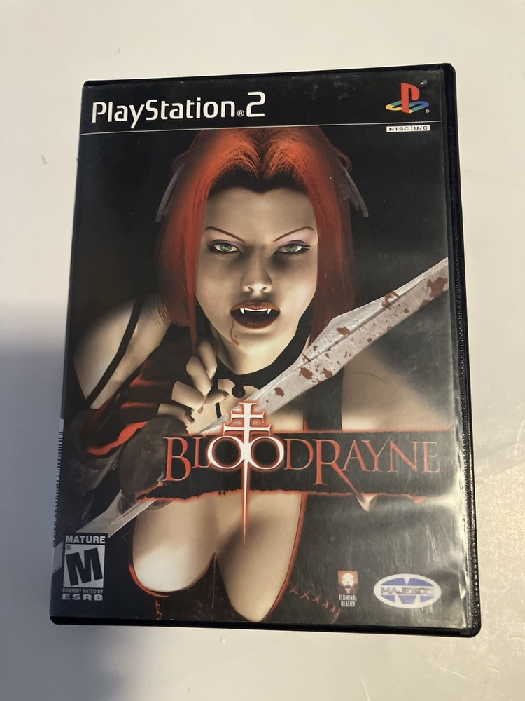 BloodRayne (PlayStation 2 PS2) CIB Black Label Tested Working Complete