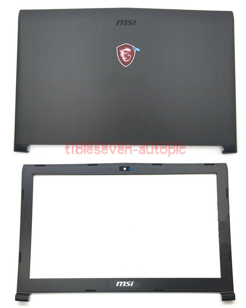 MSI GP62 GP62MVR GP62M LCD Back Cover Front Bezel Replacement Parts