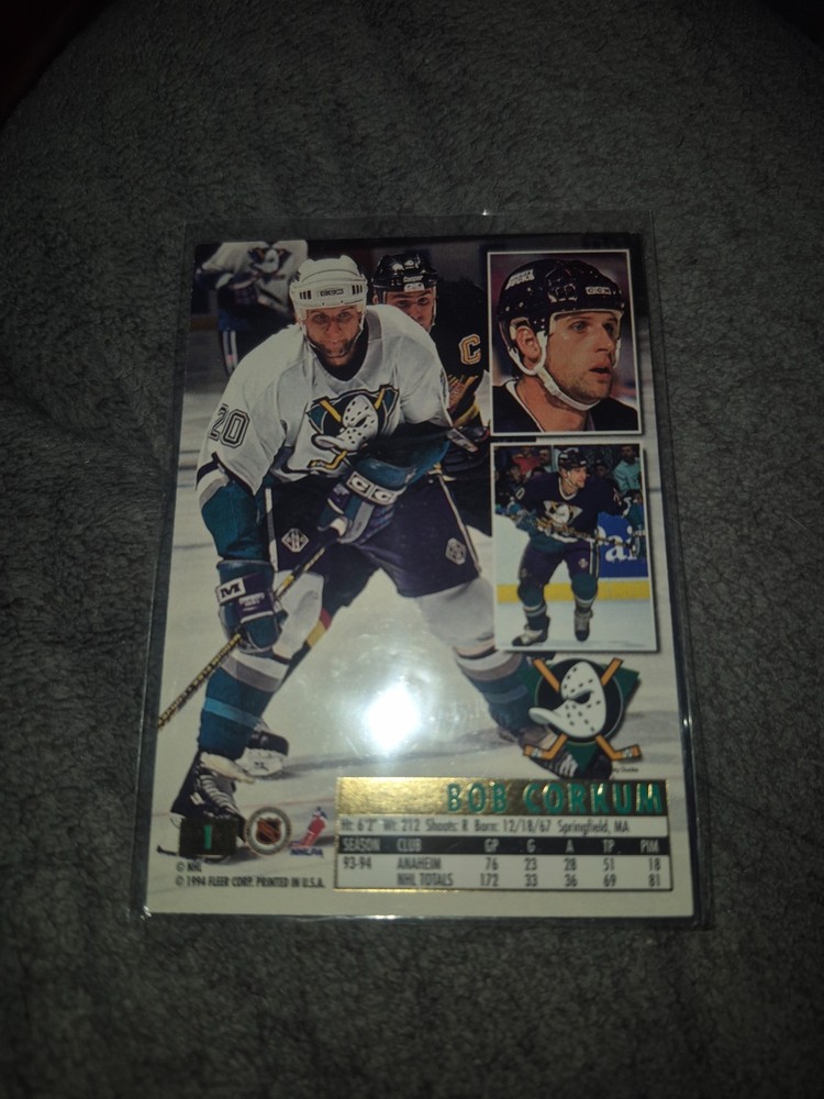 1994-95 Fleer Ultra - Bob Corkum #1