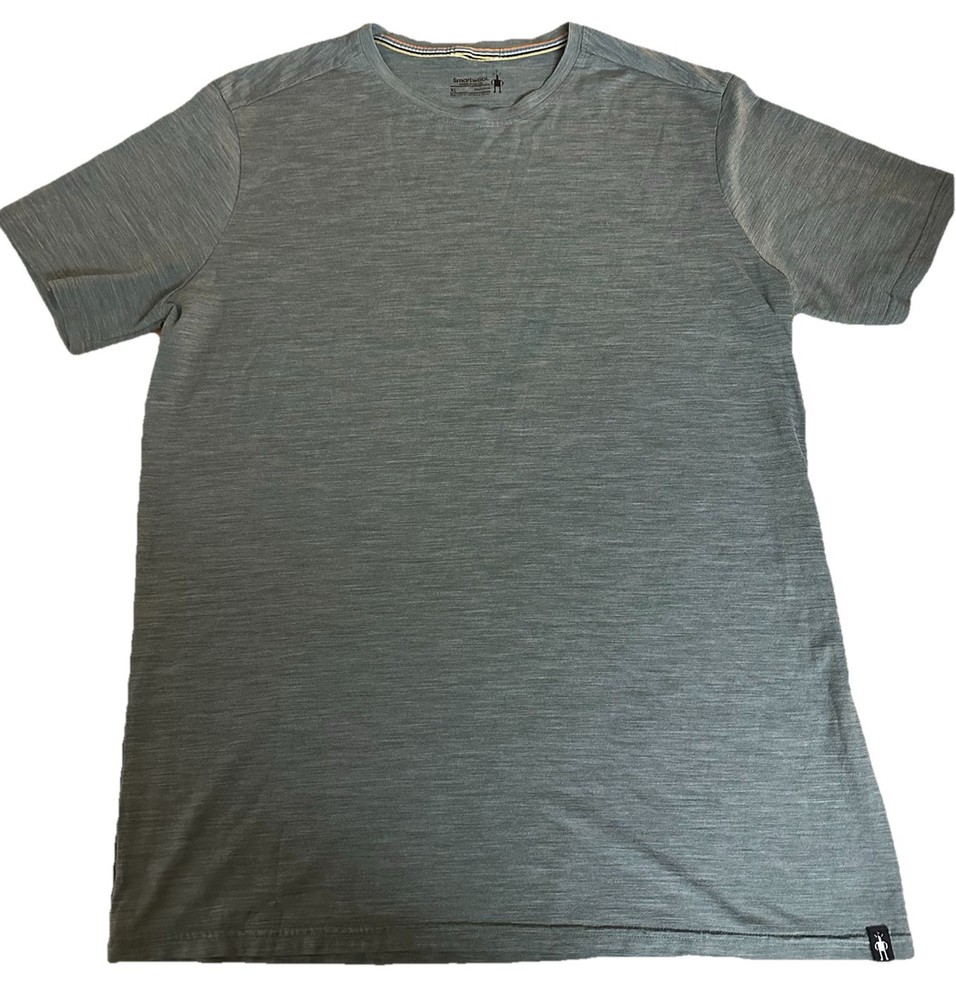 Smartwool Mens Shirt XL Fern Green Merino Wool Blend