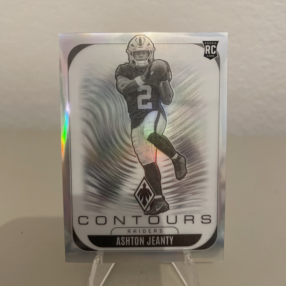 2025 Panini Phoenix - Contours Ashton Jeanty #17 (RC)
