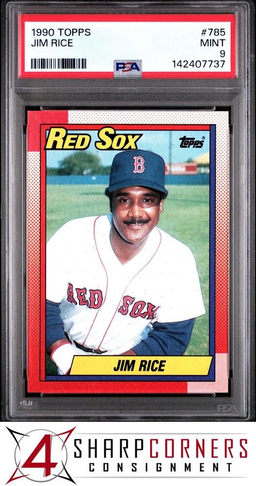 1990 Topps #785 Jim Rice Red Sox Hof Psa 9Over 20 years of trusted service on eBay. Shop today!