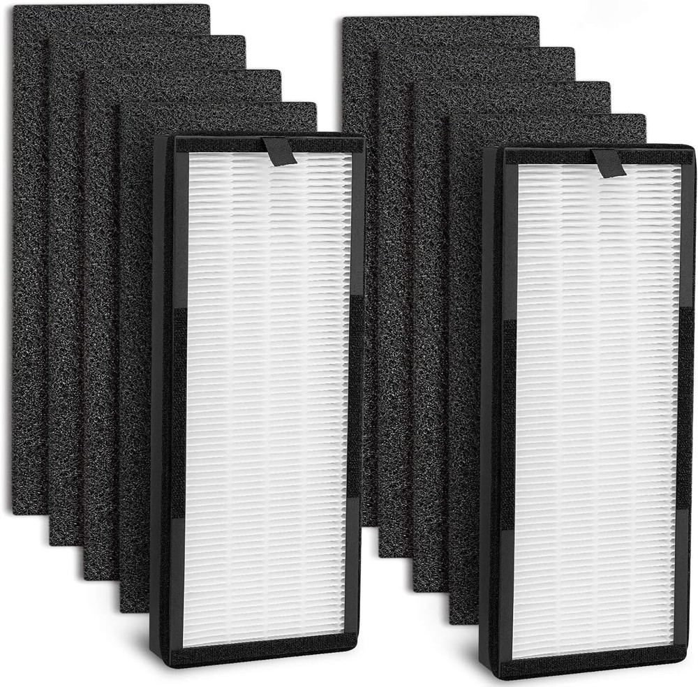True HEPA Replacement Filter for VEVA 8000 Elite Pro Series Air Purifier, 2...