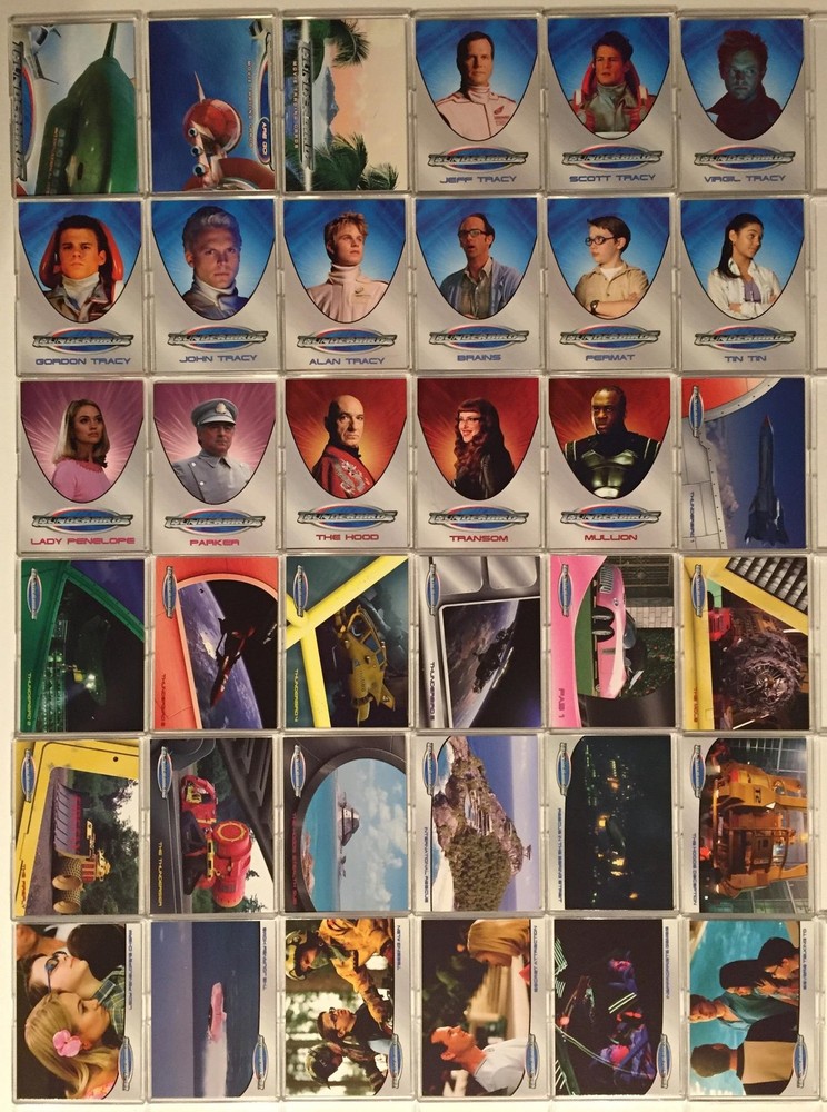 Thunderbirds Are Go! Movie Base Card Set 72 Cards Cards Inc. 2004