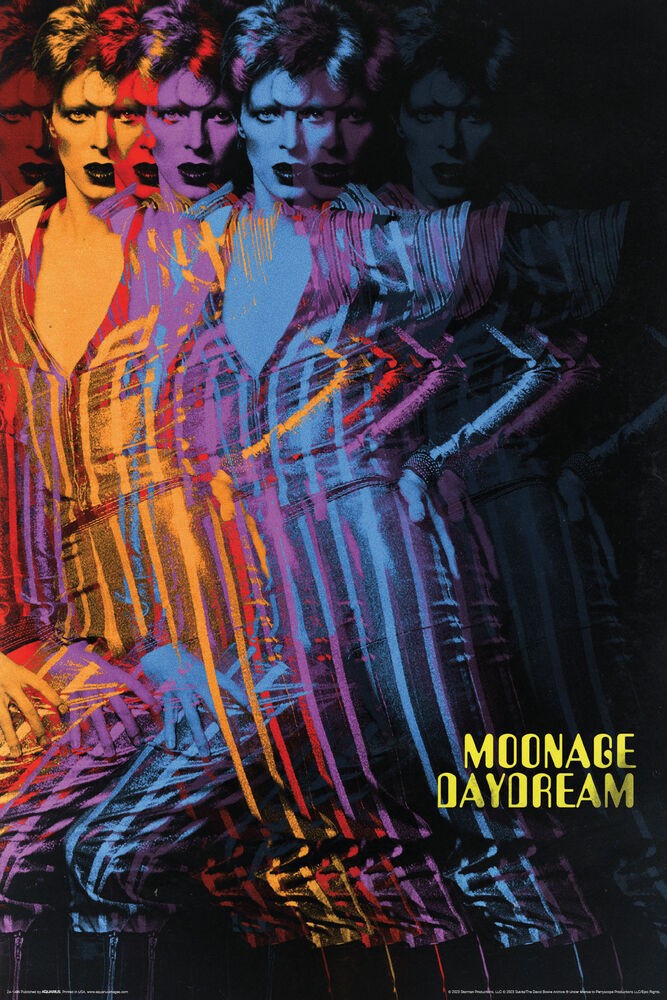 Poster Studio B - David Bowie Moonage Daydream Print Classic Music 24x36