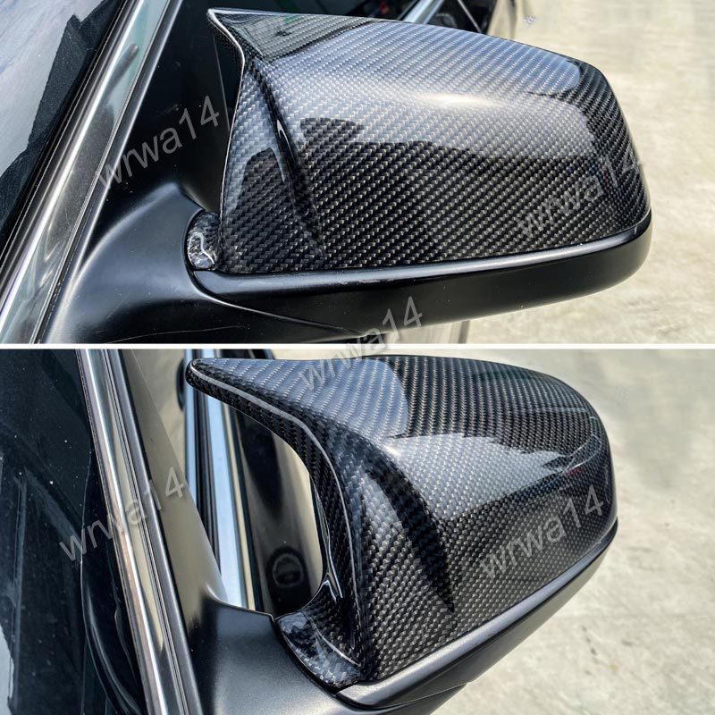 Carbon Fiber M Style Mirror Covers For 11-14 BMW 6 Series F12 F13 F06 Gran Coupe