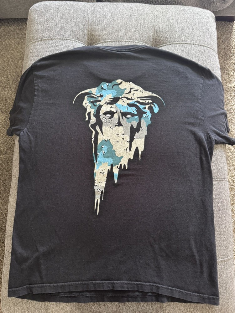 White Phosphor / Qilo Blueberry Chip Medusa Tee Shirt