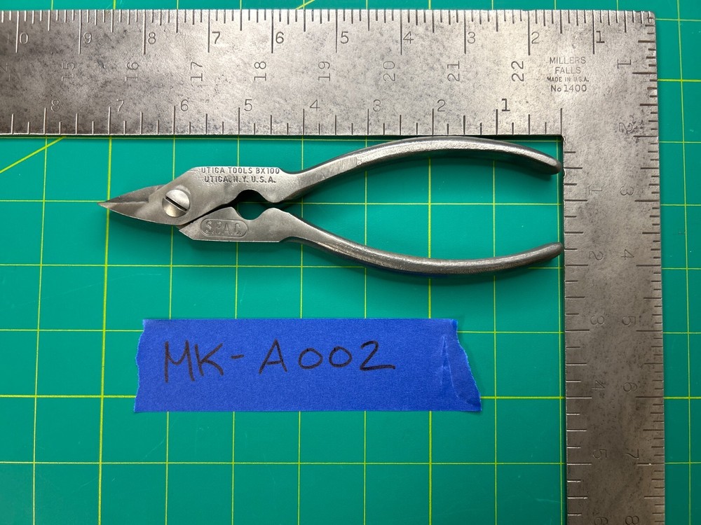 Vintage S.P.A.C. Utica Tools BX 100 Wrench - Utica, NY USA - Patent NB 1970983-image