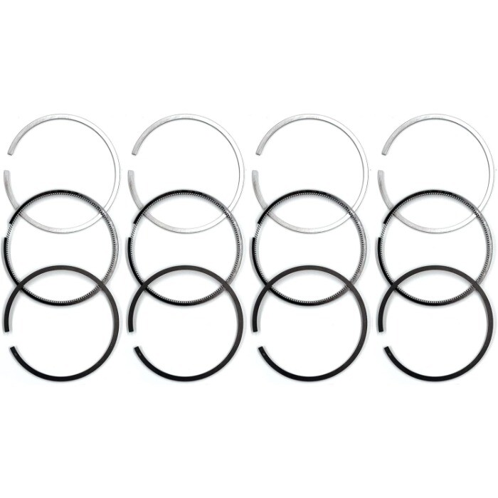 4Sets 4D31 4D31T Piston Rings For KATO HD250 HD400 HD450 For Daewoo Doosan DH450
