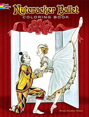 Nutcracker Ballet Coloring - Paperback, by Brenda Sneathen Mattox - Very Good h
