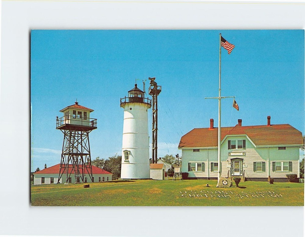Postcard Chatham Light Cape Cod Chatham Massachusetts USA