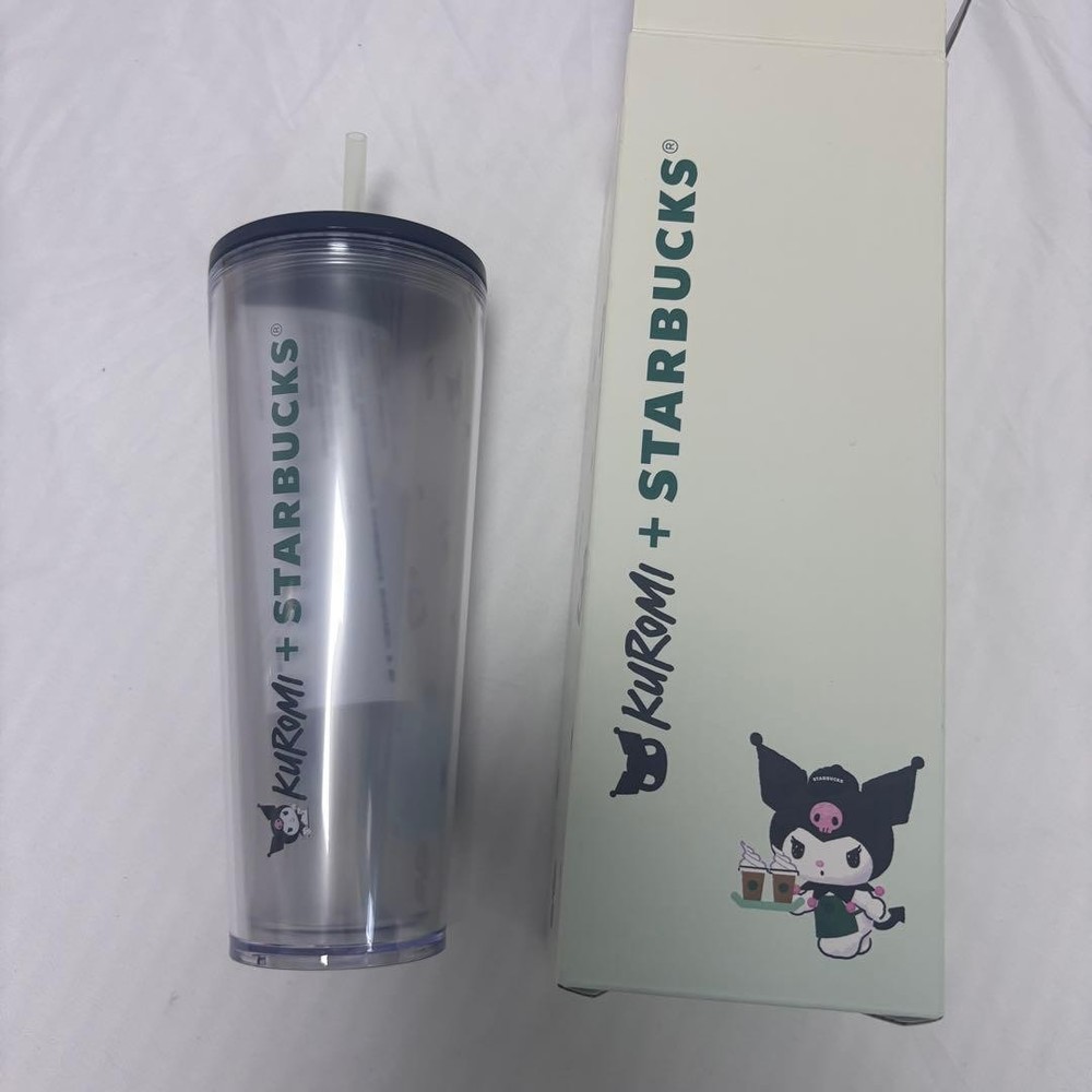Starbucks Kuromi Tumbler New with Box Hong Kong Limited Rare