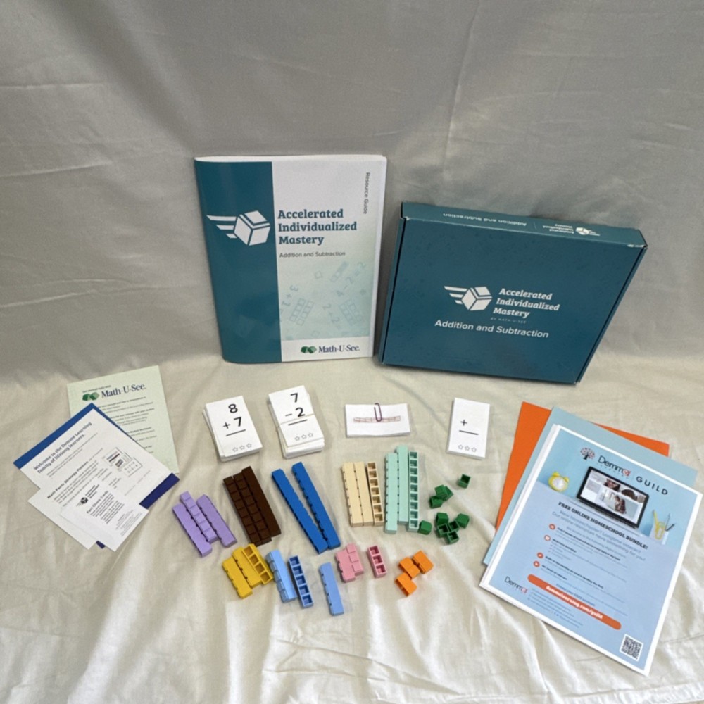 Math-U-See Accelerated Individualized Mastery Mathematics Kit for Elementary