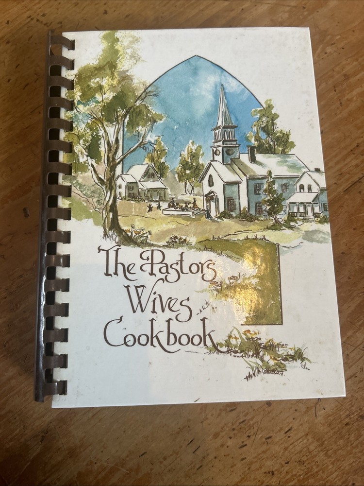 THE PASTORS WIVES COOKBOOK By Sybil DuBose Vintage 1978 Recipes Menus Party