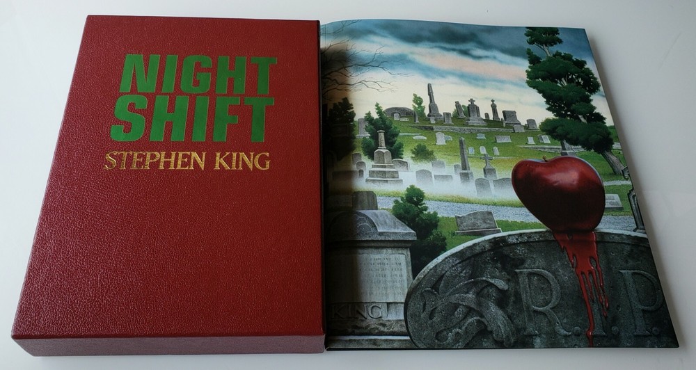 Night Shift - Stephen King Cemetery Dance Artist Edition with Art Portfolio