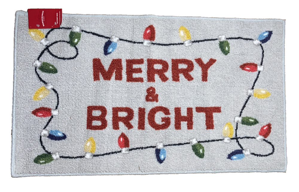 Christmas Multi-Color Accent Rug Merry And Bright 20