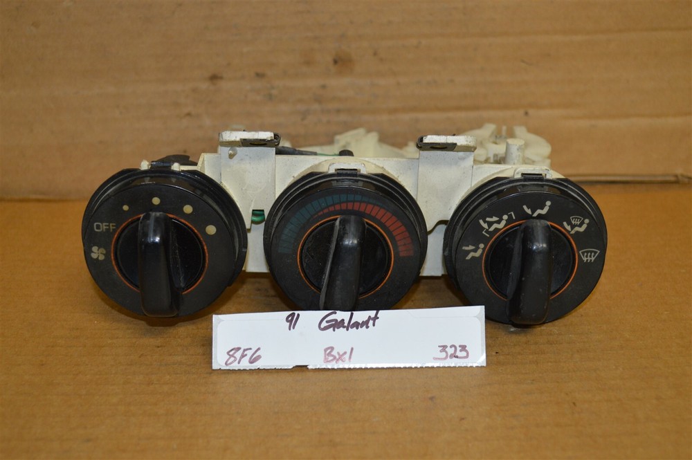 89-93 Mitsubishi Galant AC Temperature Climate Control 323-8F6 Bx 1-image