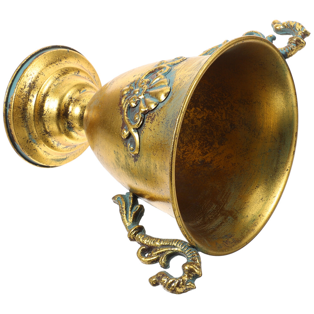 Metal Urn Planter for Centerpieces Wedding Flower Holder Urn Vase Desktop