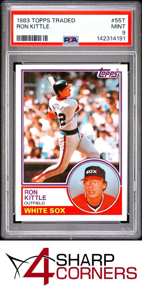 1983 Topps Traded #55T Ron Kittle Rc White Sox Psa 94SC is the hobby's first consignment choice on eBay!