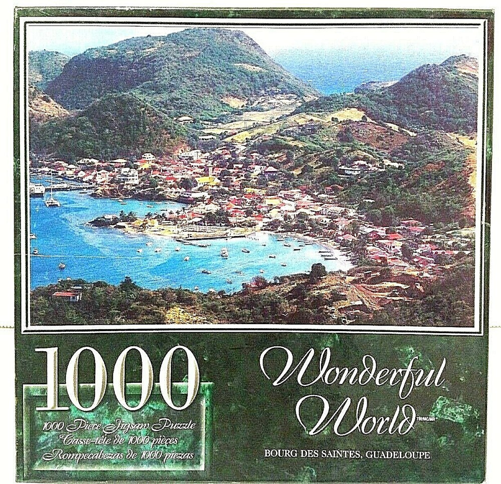 Wonderful World Bourg Des Saintes, Guadeloupe 1000 Pc Jigsaw Puzzle -New Sealed