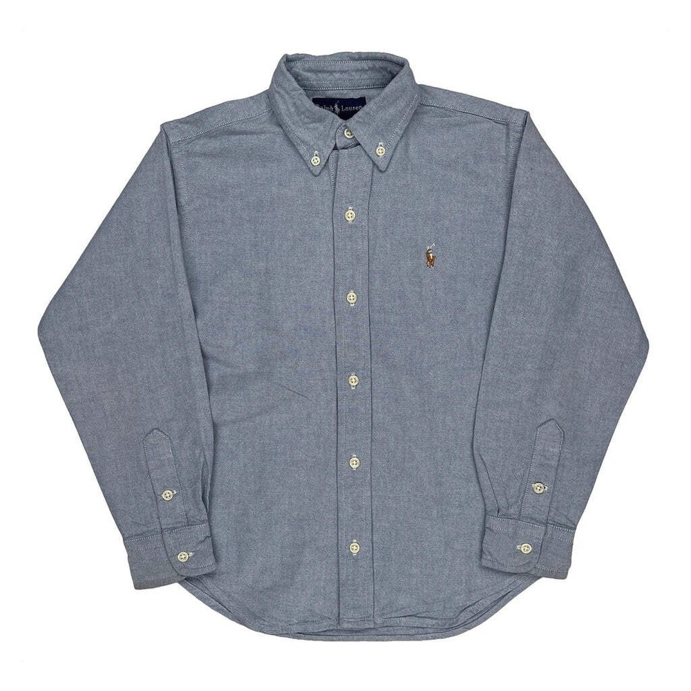 Age 6 Ralph Lauren Shirt - XS Blue Cotton