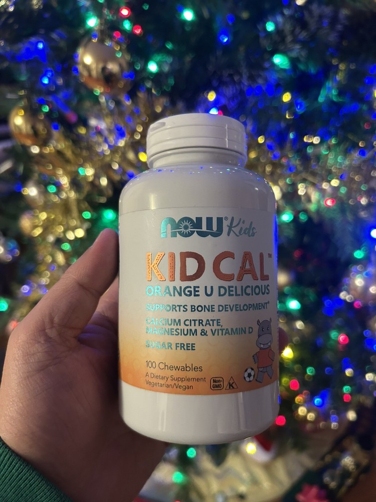 Kid Cal  100 Chewables By Now Foods
