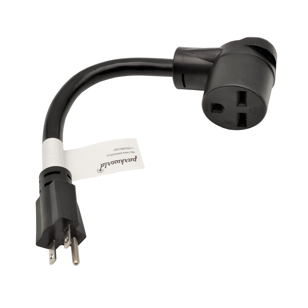Parkworld 61360 NEMA 6-15P to 6-30R, A/C 15A to Welder 30A Adapter Cord 15A 250V