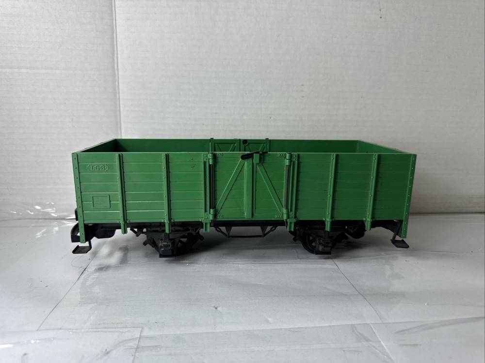 LGB G Scale Green Gondola Car For Train Set Layout Track