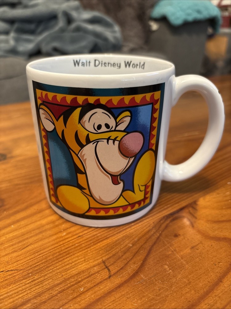 Vintage Tigger Disney World XL 16 Oz Coffee Mug Cup