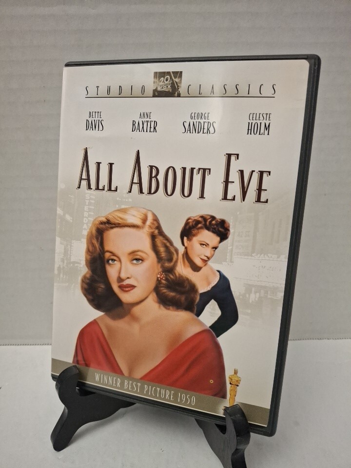 All About Eve (DVD,1950) CLASSIC FILM +ALL INSERTS